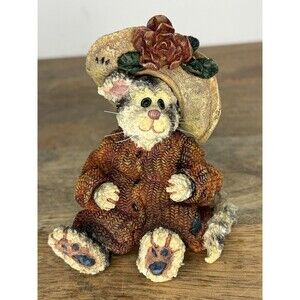 BOYDS PURRSTONE - MRS PARTRIDGE ....C'MON GET HAPPY